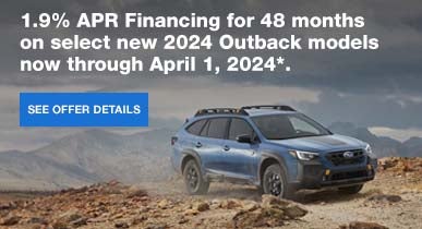  2023 STL Outback offer | Fuccillo Subaru in Watertown NY