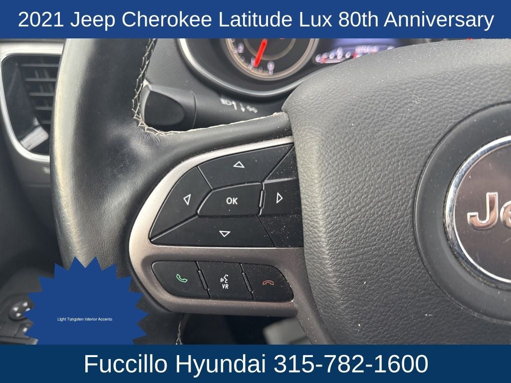 2021 Jeep Cherokee Latitude Lux