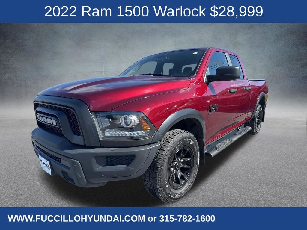 2022 RAM 1500 Classic Warlock 4x4 Quad Cab 6'4's photo