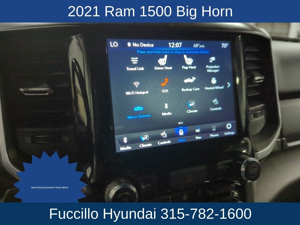2021 RAM 1500 Big Horn/Lone Star