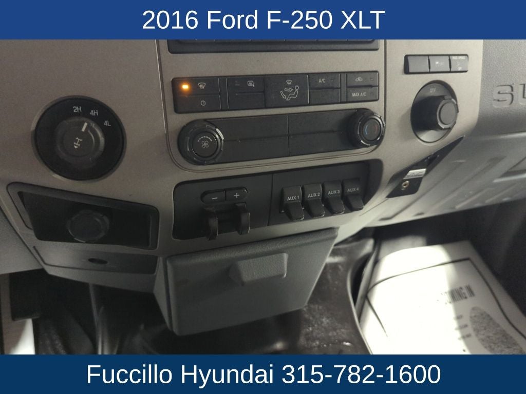 2016 Ford F-250SD XLT