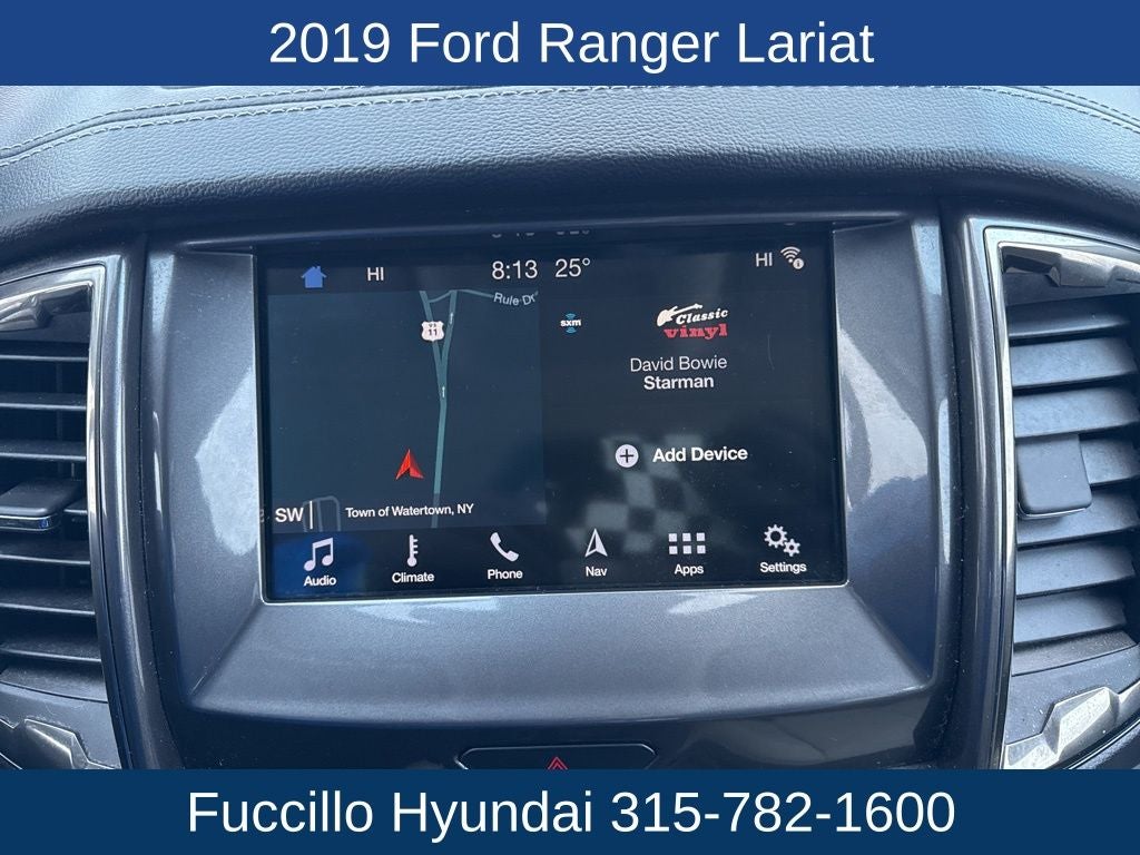 2019 Ford Ranger Lariat