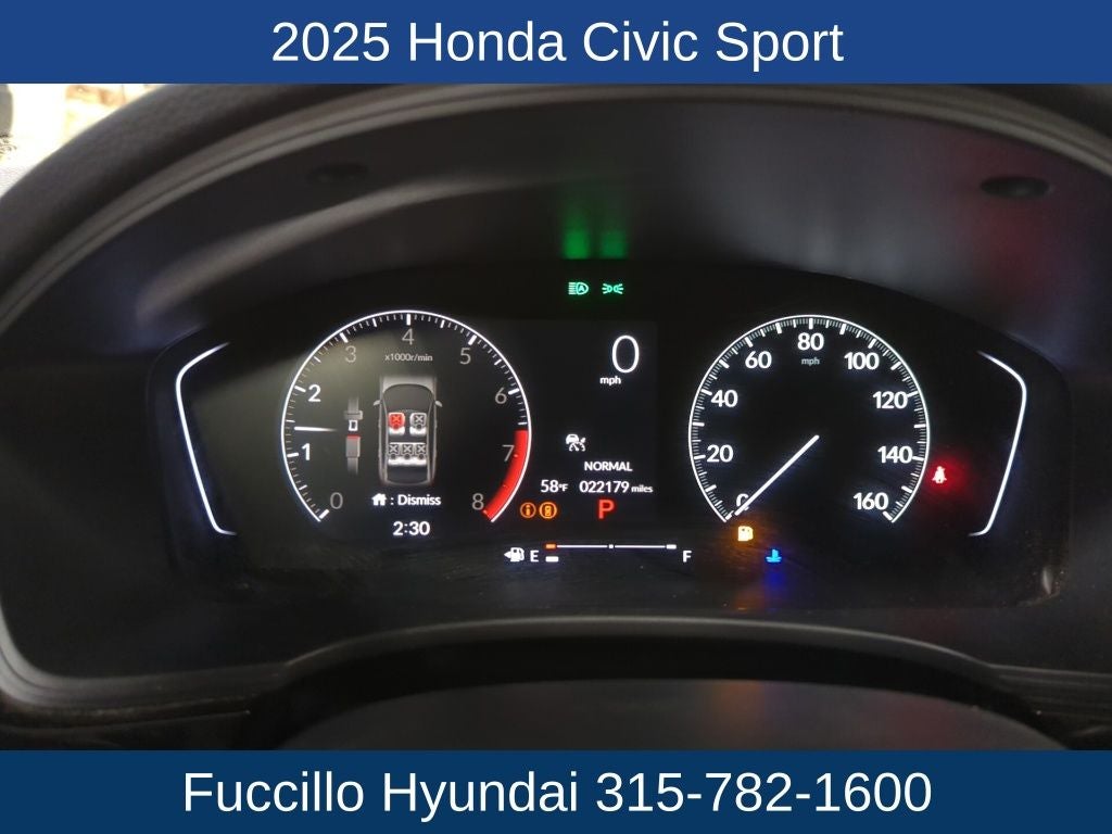 2025 Honda Civic Sport