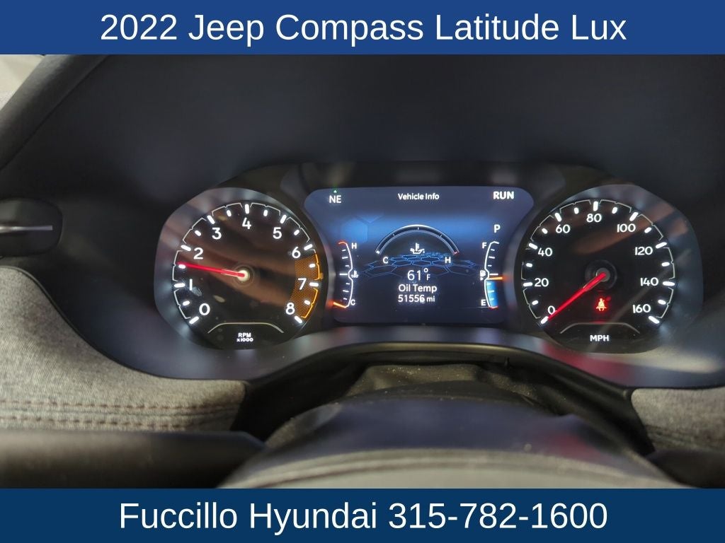 2022 Jeep Compass Latitude Lux