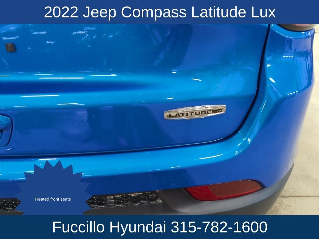 2022 Jeep Compass Latitude Lux