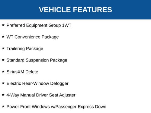 2025 Chevrolet Silverado 1500 WT