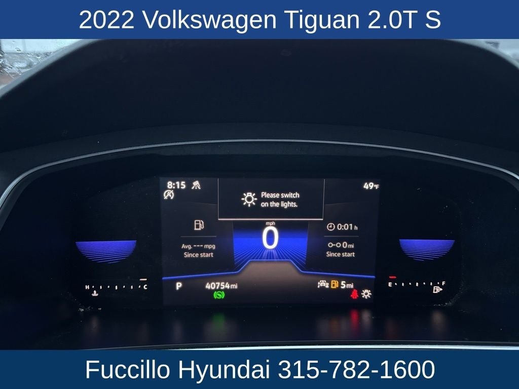 2022 Volkswagen Tiguan 2.0T S