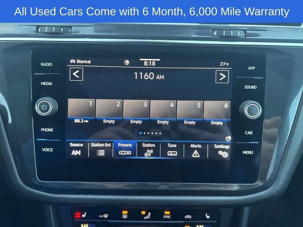 2022 Volkswagen Tiguan 2.0T SE R-Line Black