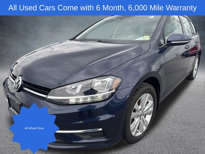 2018 Volkswagen Golf SportWagen S 4Motion
