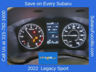2022 Subaru Legacy 2.5i Sport