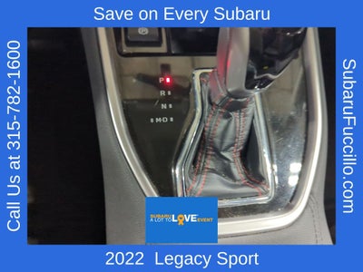 2022 Subaru Legacy 2.5i Sport