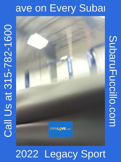 2022 Subaru Legacy 2.5i Sport