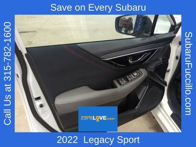 2022 Subaru Legacy 2.5i Sport