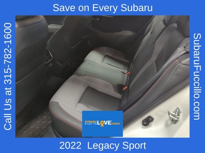 2022 Subaru Legacy 2.5i Sport