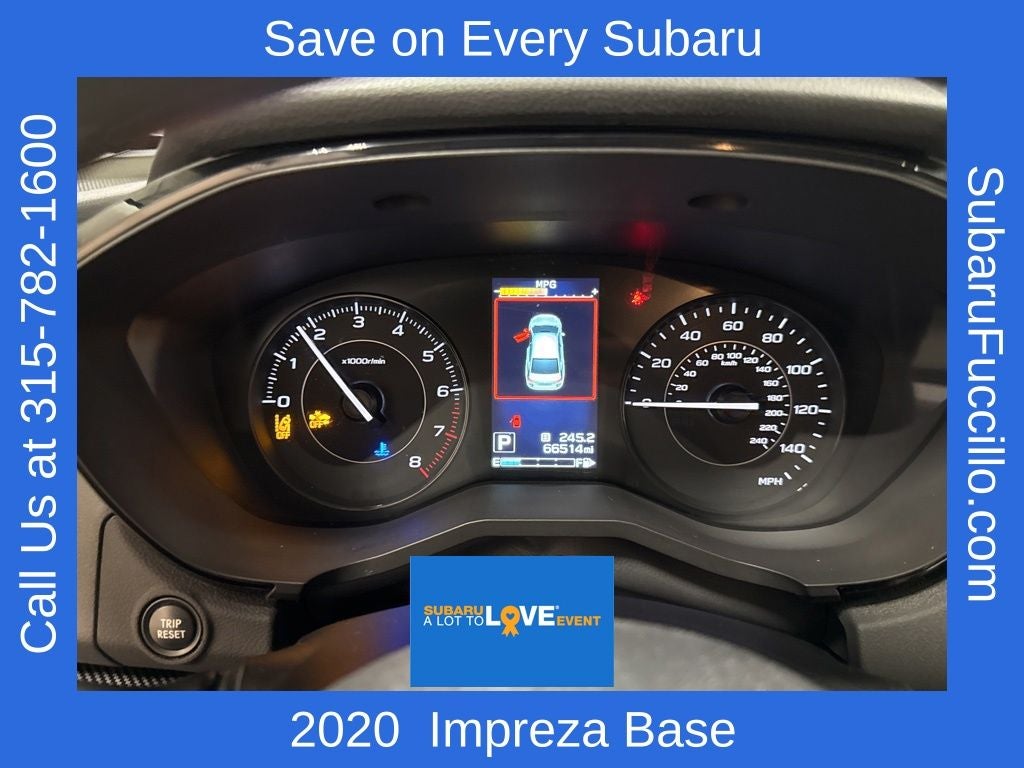 2020 Subaru Impreza Base