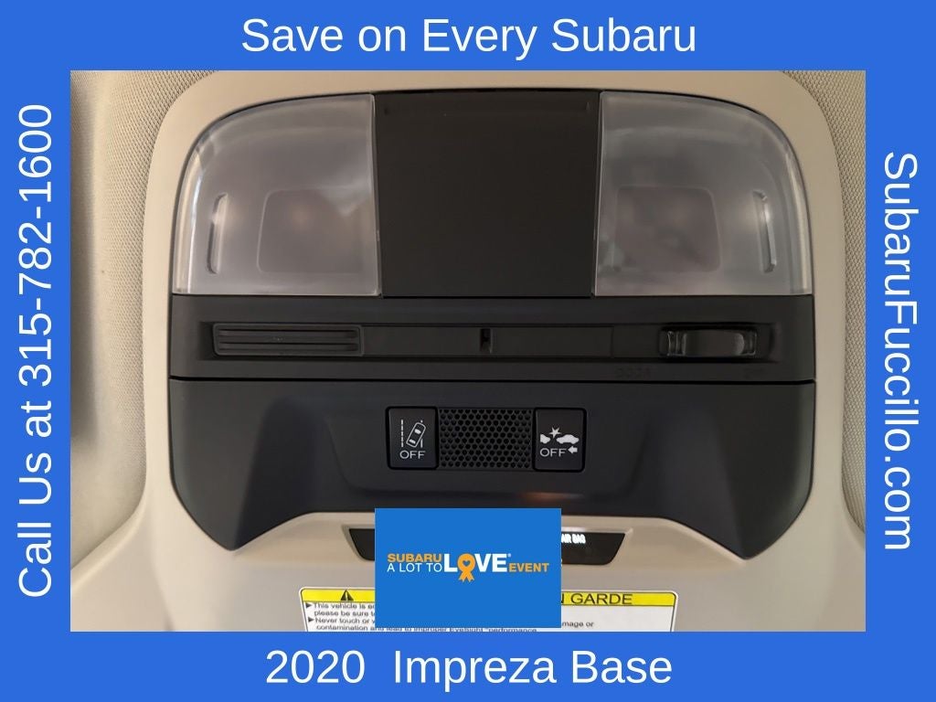 2020 Subaru Impreza Base