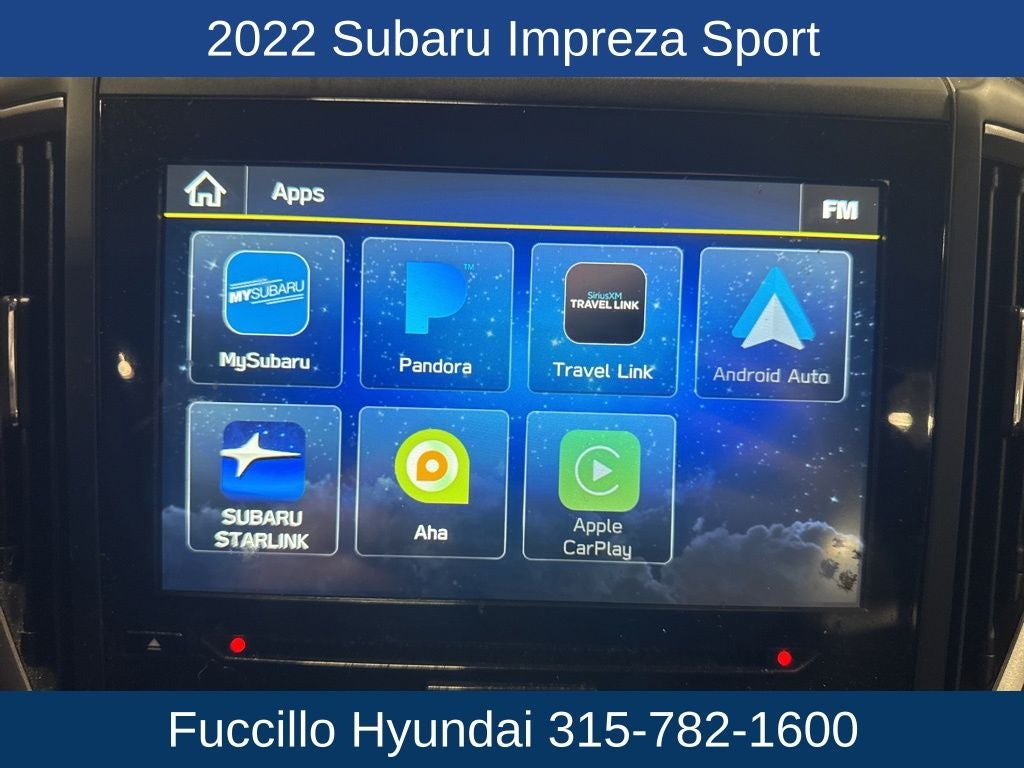 2022 Subaru Impreza Sport