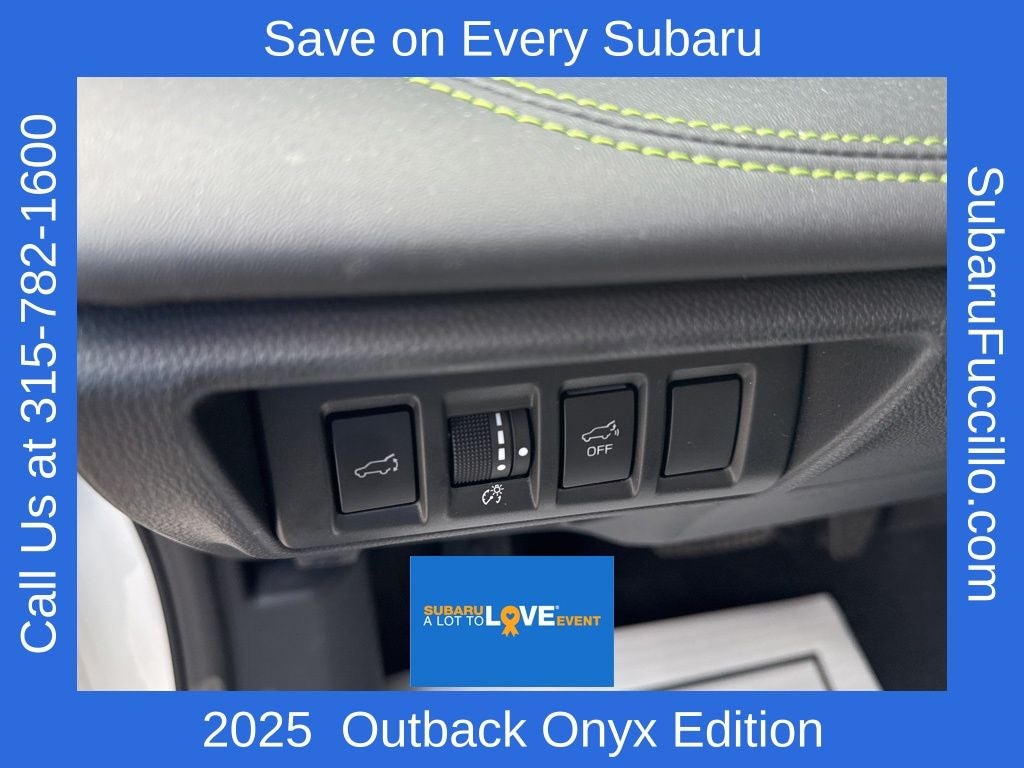 2025 Subaru Outback Onyx Edition