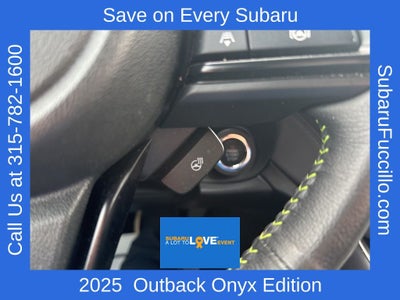 2025 Subaru Outback Onyx Edition