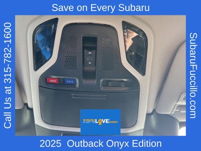 2025 Subaru Outback Onyx Edition