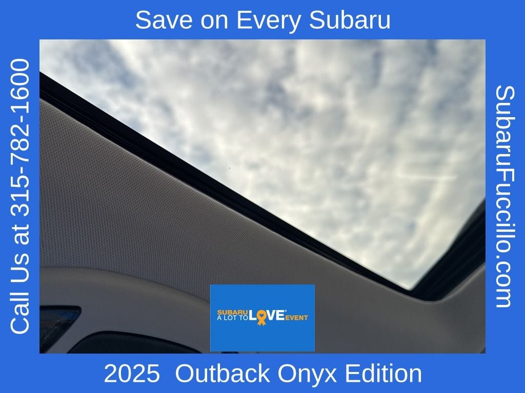 2025 Subaru Outback Onyx Edition