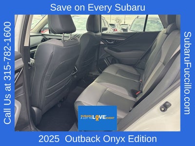 2025 Subaru Outback Onyx Edition