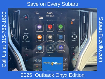 2025 Subaru Outback Onyx Edition