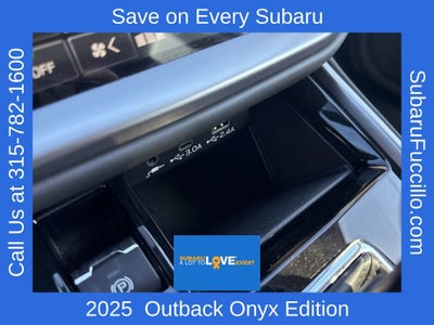 2025 Subaru Outback Onyx Edition