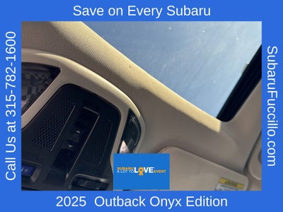 2025 Subaru Outback Onyx Edition