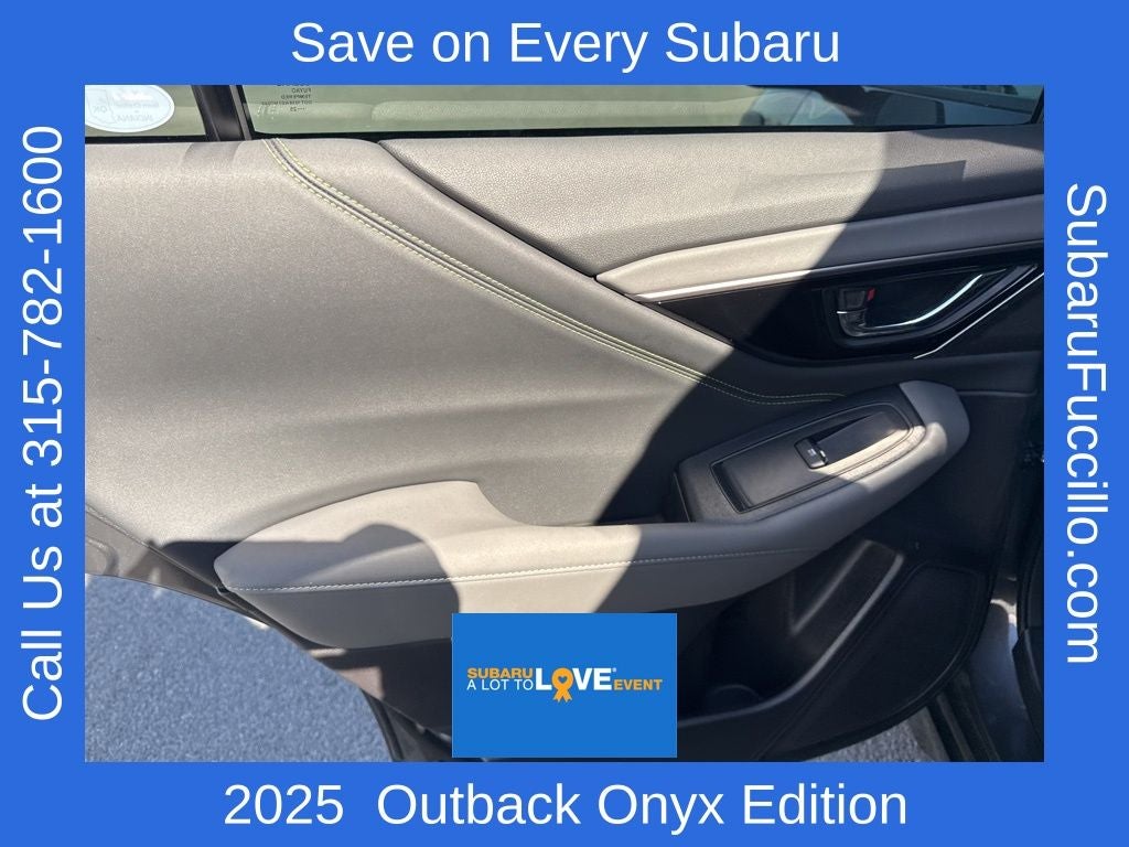 2025 Subaru Outback Onyx Edition