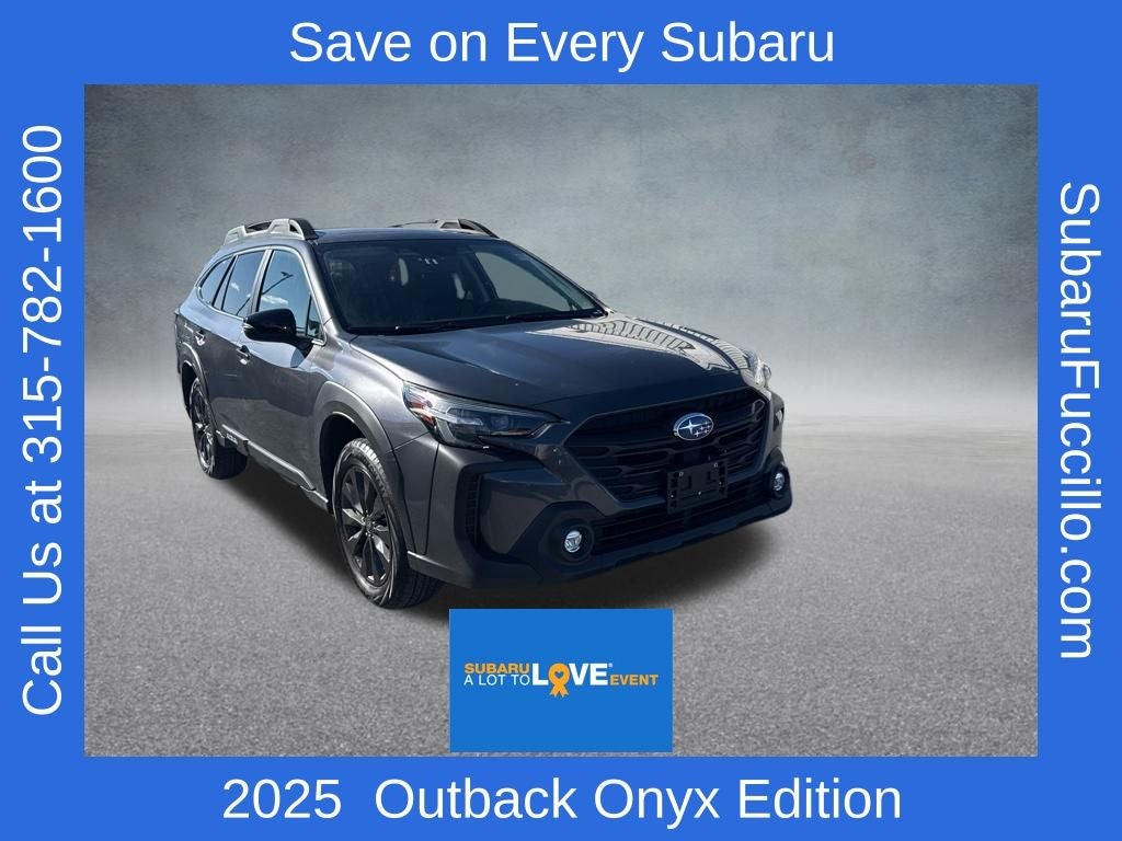 2025 Subaru Outback Onyx Edition