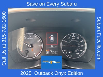2025 Subaru Outback Onyx Edition
