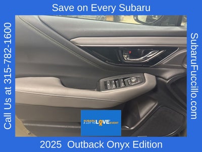 2025 Subaru Outback Onyx Edition