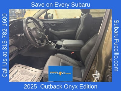 2025 Subaru Outback Onyx Edition