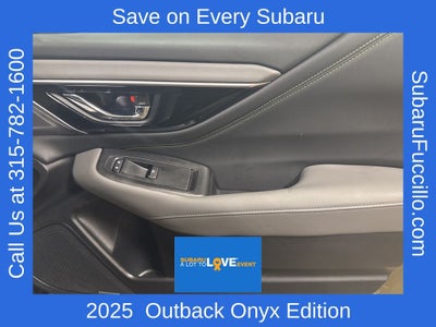 2025 Subaru Outback Onyx Edition
