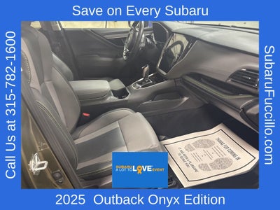 2025 Subaru Outback Onyx Edition