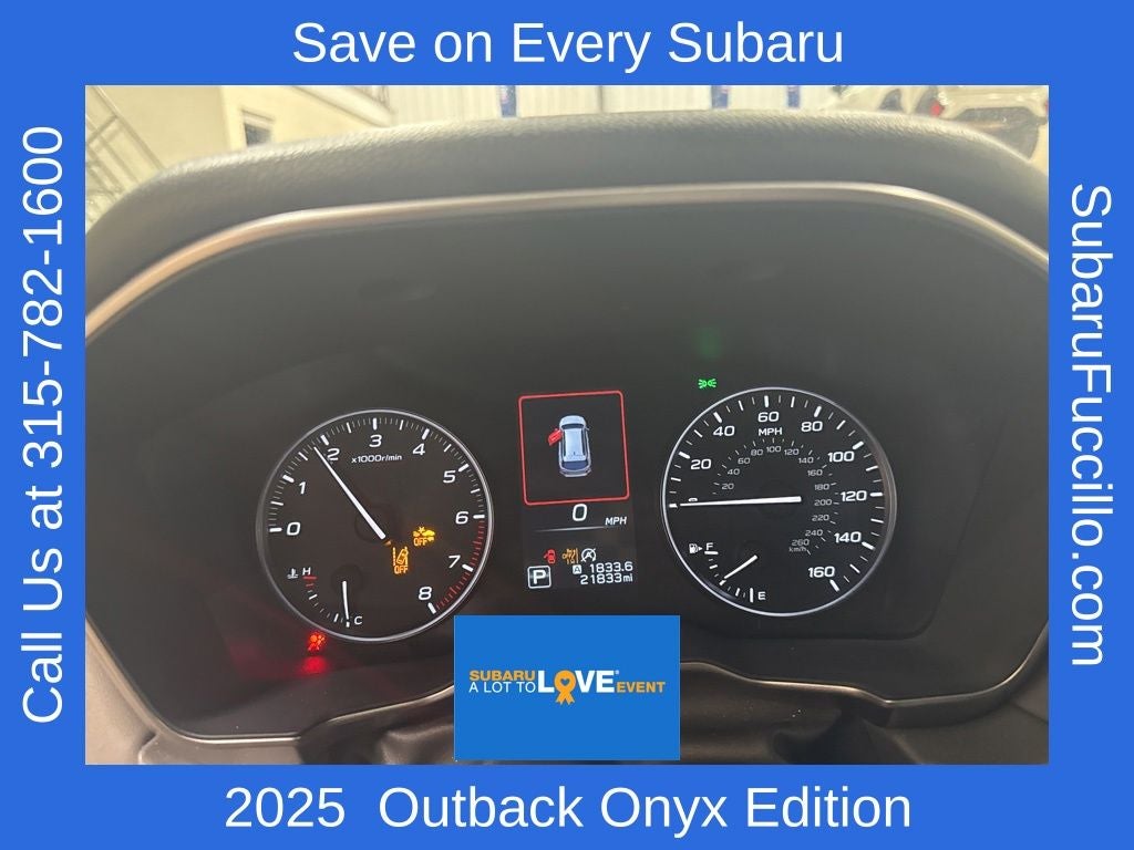 2025 Subaru Outback Onyx Edition