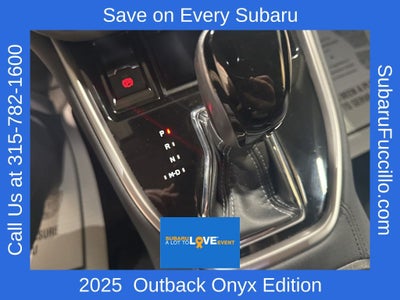 2025 Subaru Outback Onyx Edition
