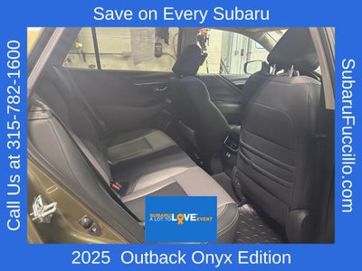 2025 Subaru Outback Onyx Edition