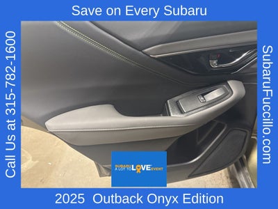 2025 Subaru Outback Onyx Edition