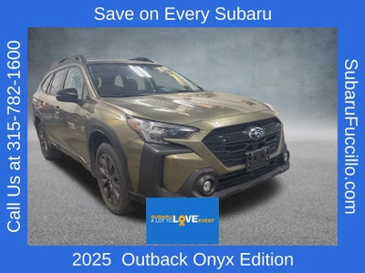 2025 Subaru Outback Onyx Edition