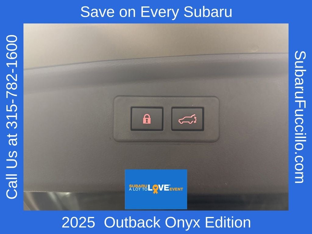 2025 Subaru Outback Onyx Edition