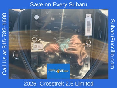 2025 Subaru Crosstrek Limited