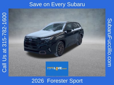 2026 Subaru Forester Sport