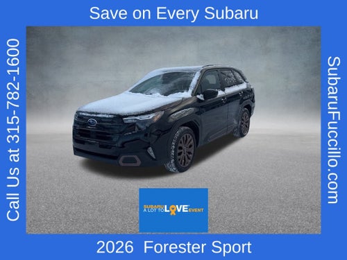 2026 Subaru Forester Sport
