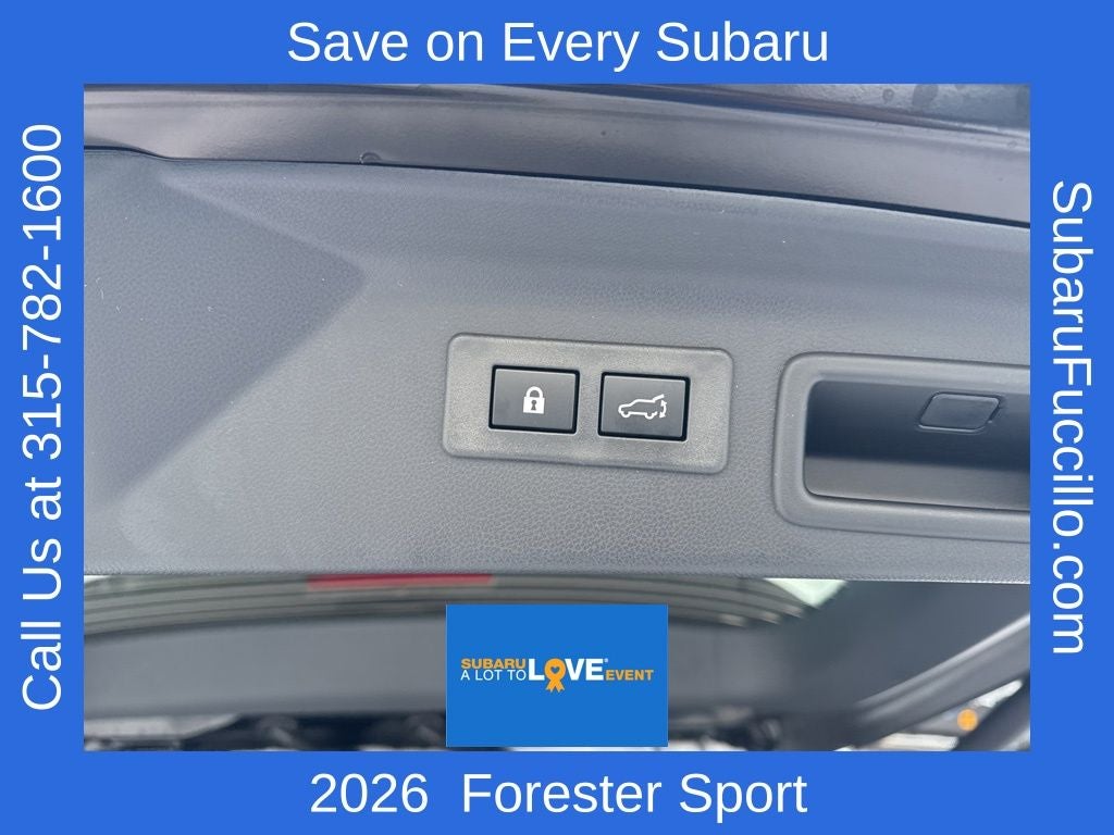 2026 Subaru Forester Sport