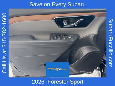 2026 Subaru Forester Sport