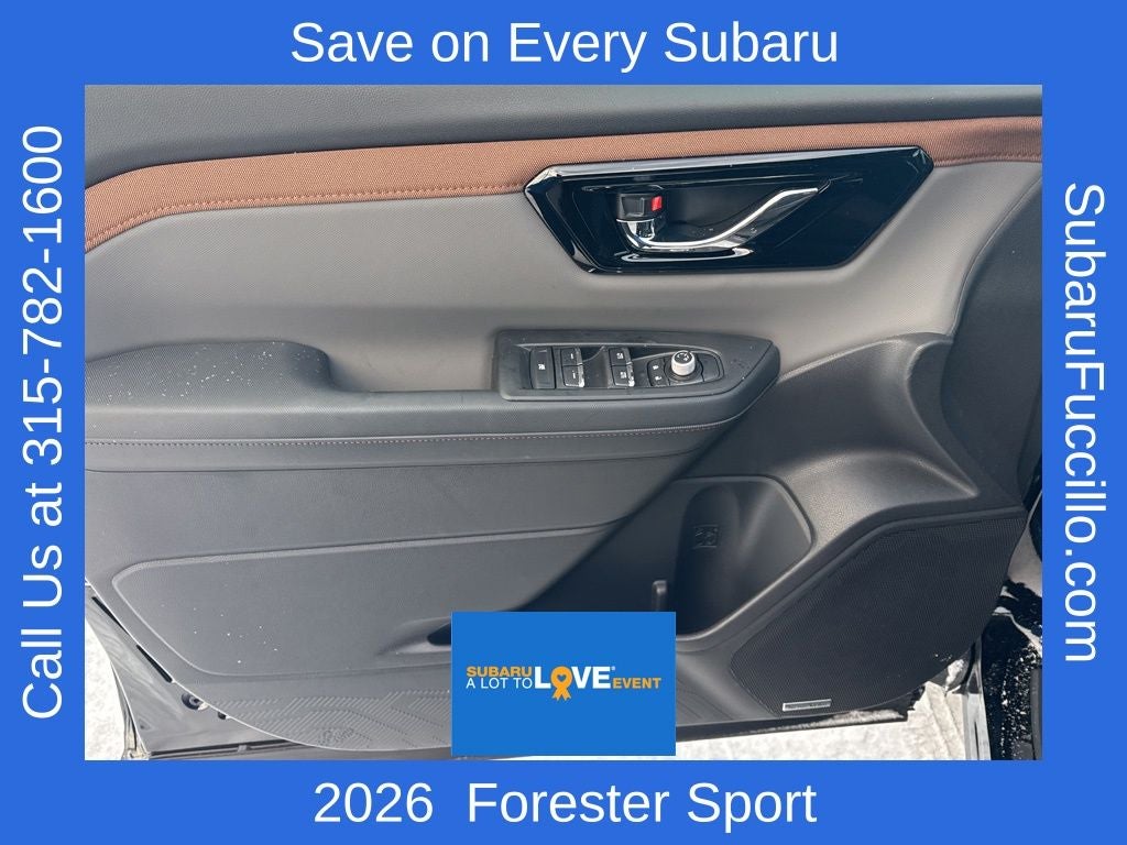 2026 Subaru Forester Sport