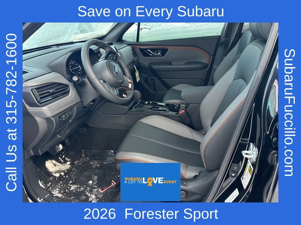 2026 Subaru Forester Sport