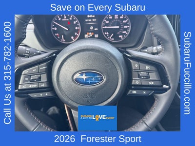 2026 Subaru Forester Sport